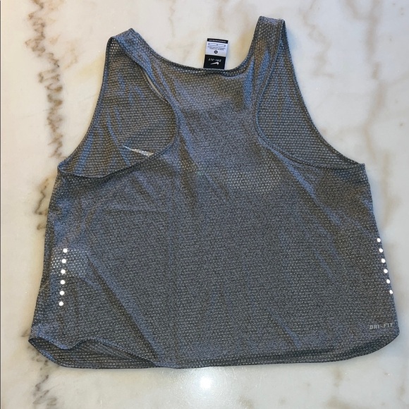 Nike Women's Gray Tank Top - Picture 4 of 5